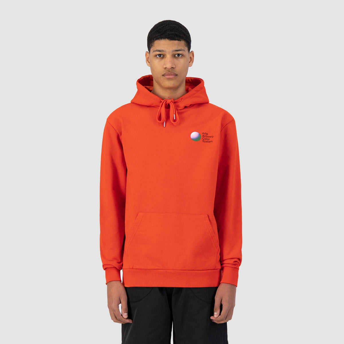 Hulton Cor Hoodie - Rouge