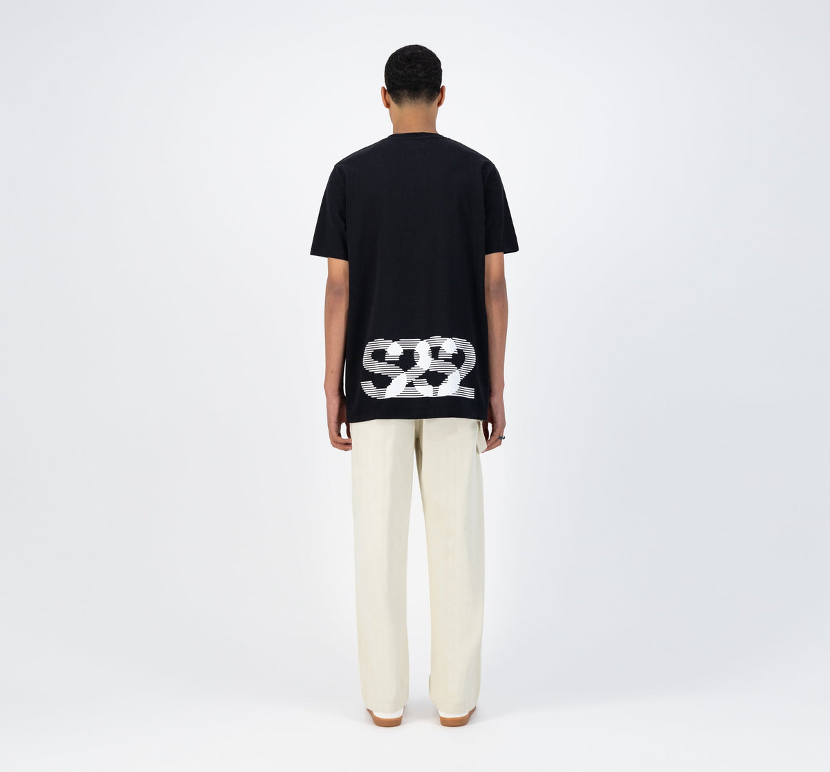 T-shirt SS22 Tzara Back - Noir