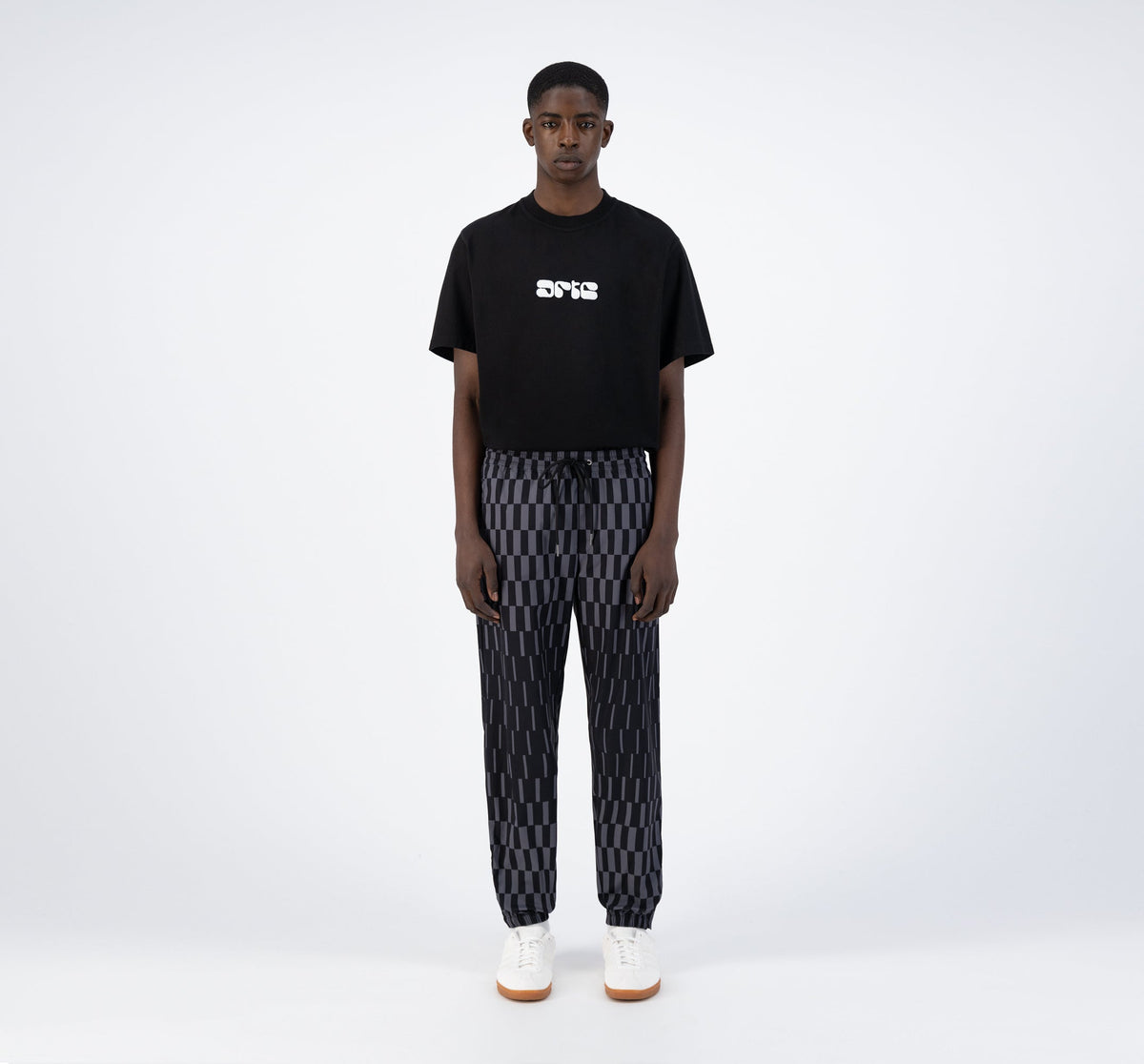 Pantalon Jo - Noir/Gris