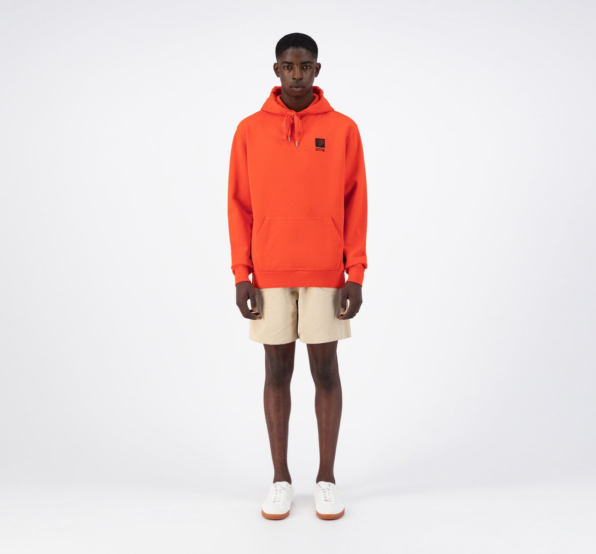 Hulton Heart Hoodie - Rouge