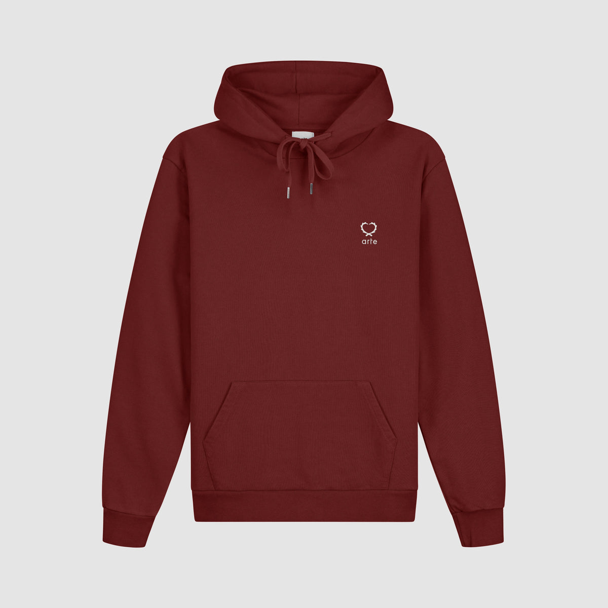 Sweat à capuche Hank Small Heart - Bordeaux
