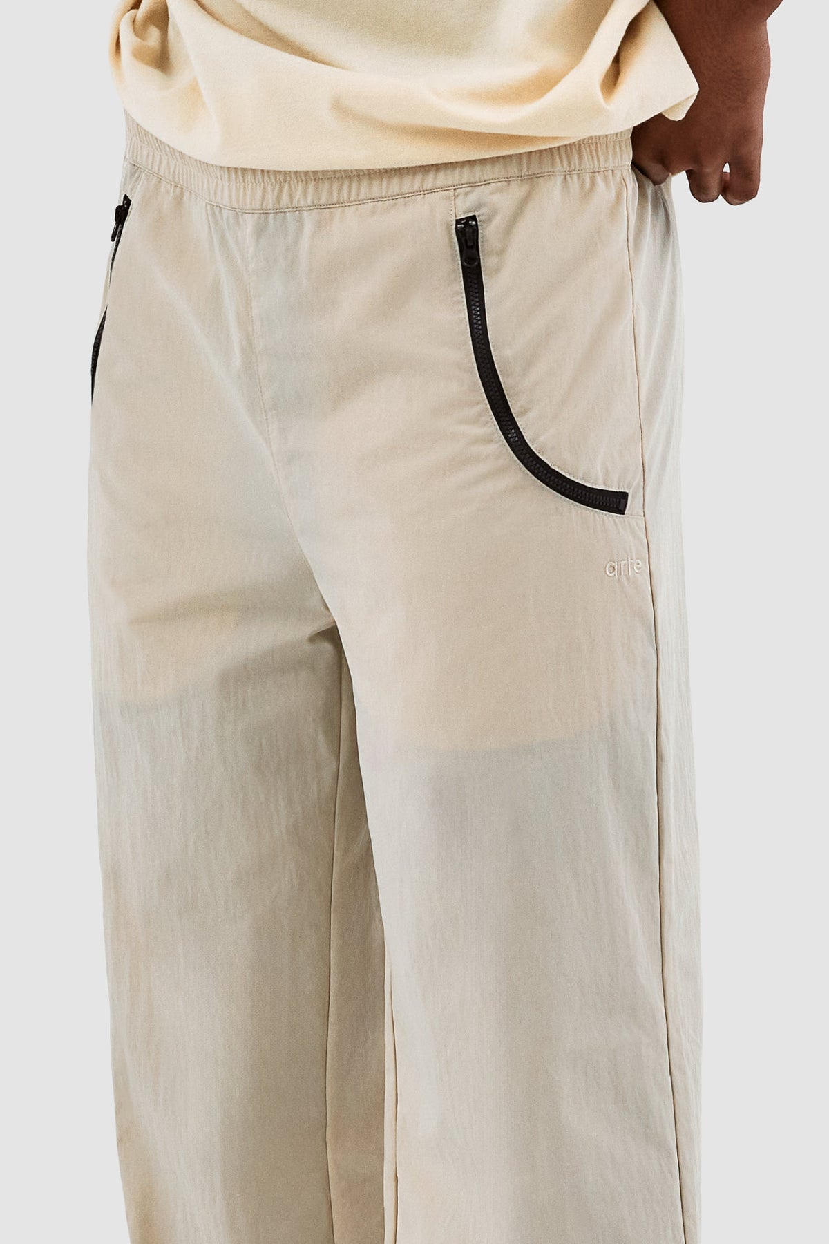Pantalon à poches Jesse - Crème/Marine