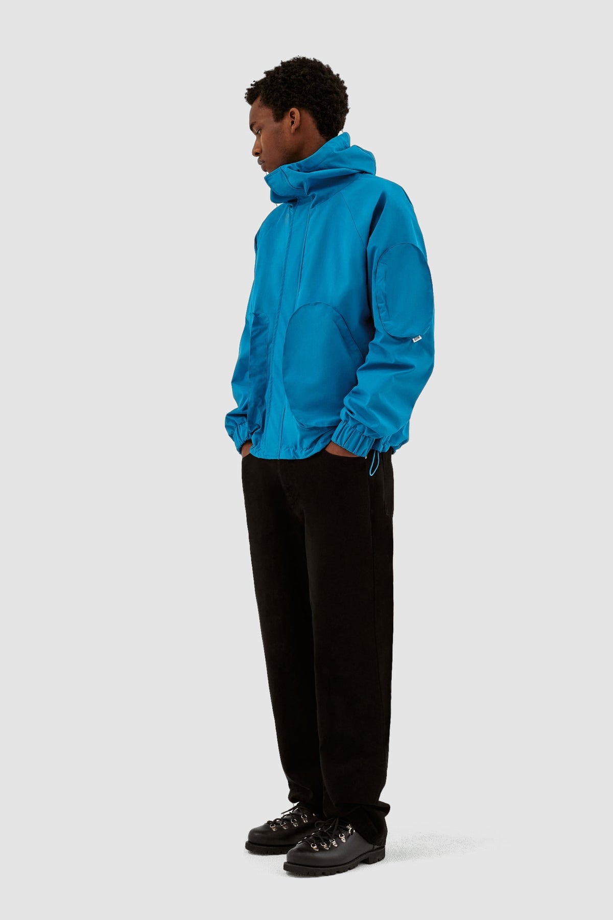 Veste Jim 3D à poches - Bleu
