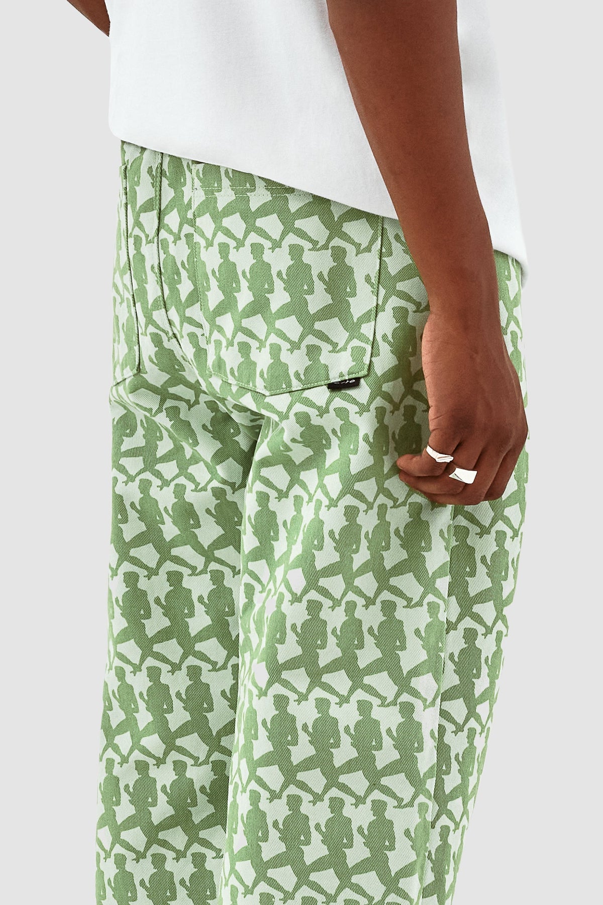 Pantalon Jones Allover - Vert