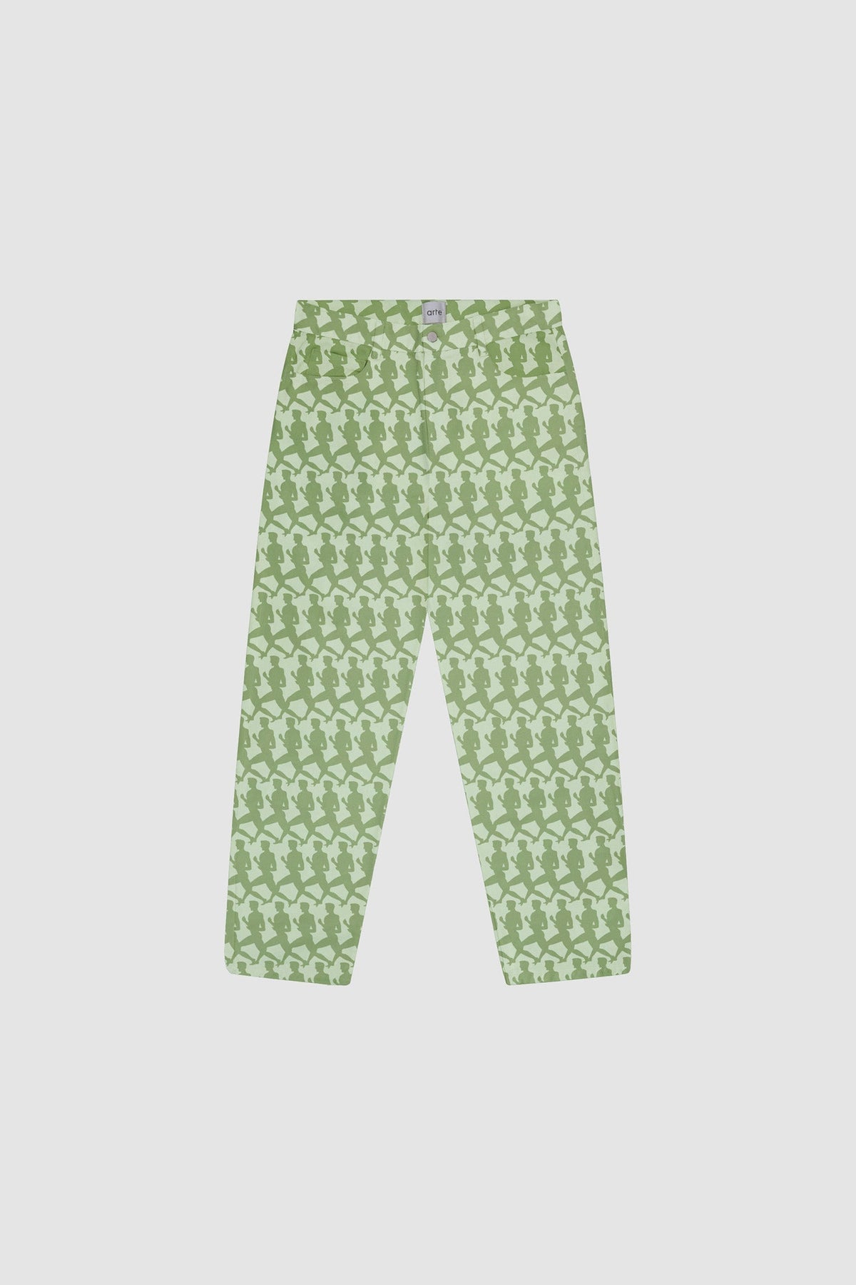 Pantalon Jones Allover - Vert