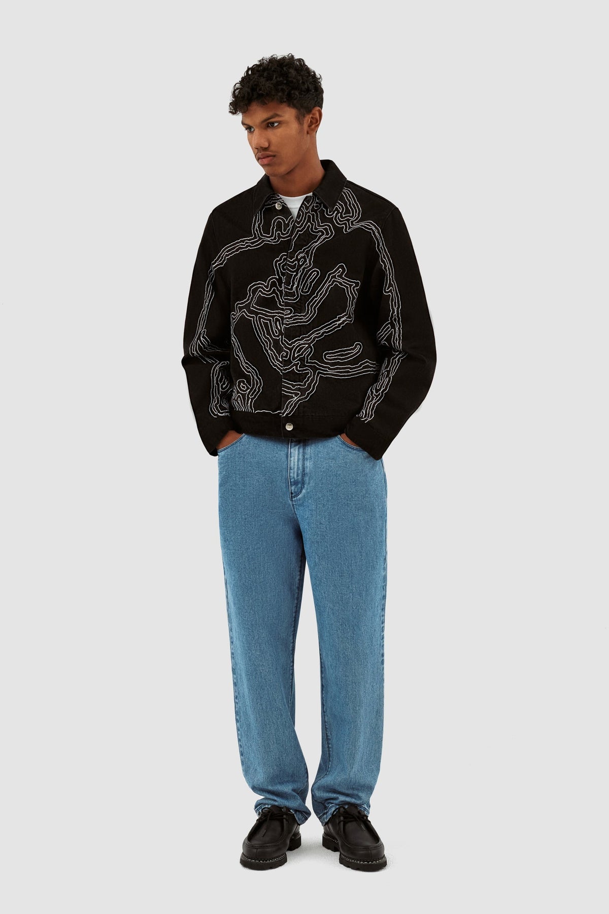 Veste Jones Fighter - Noir