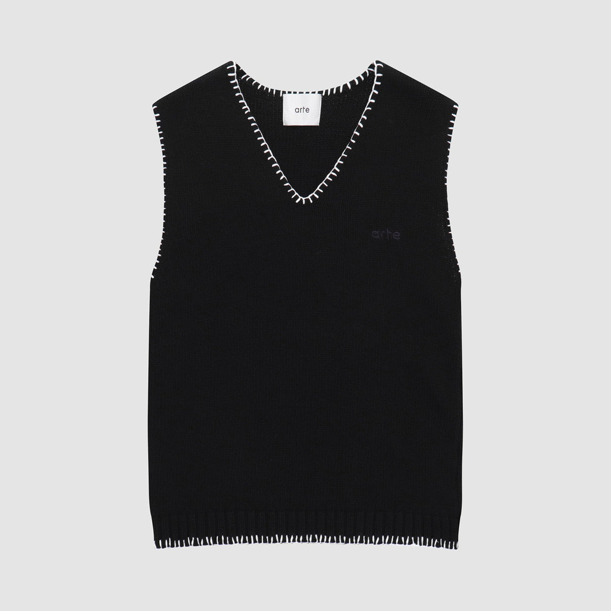 Gilet Karl Stitching - Marine