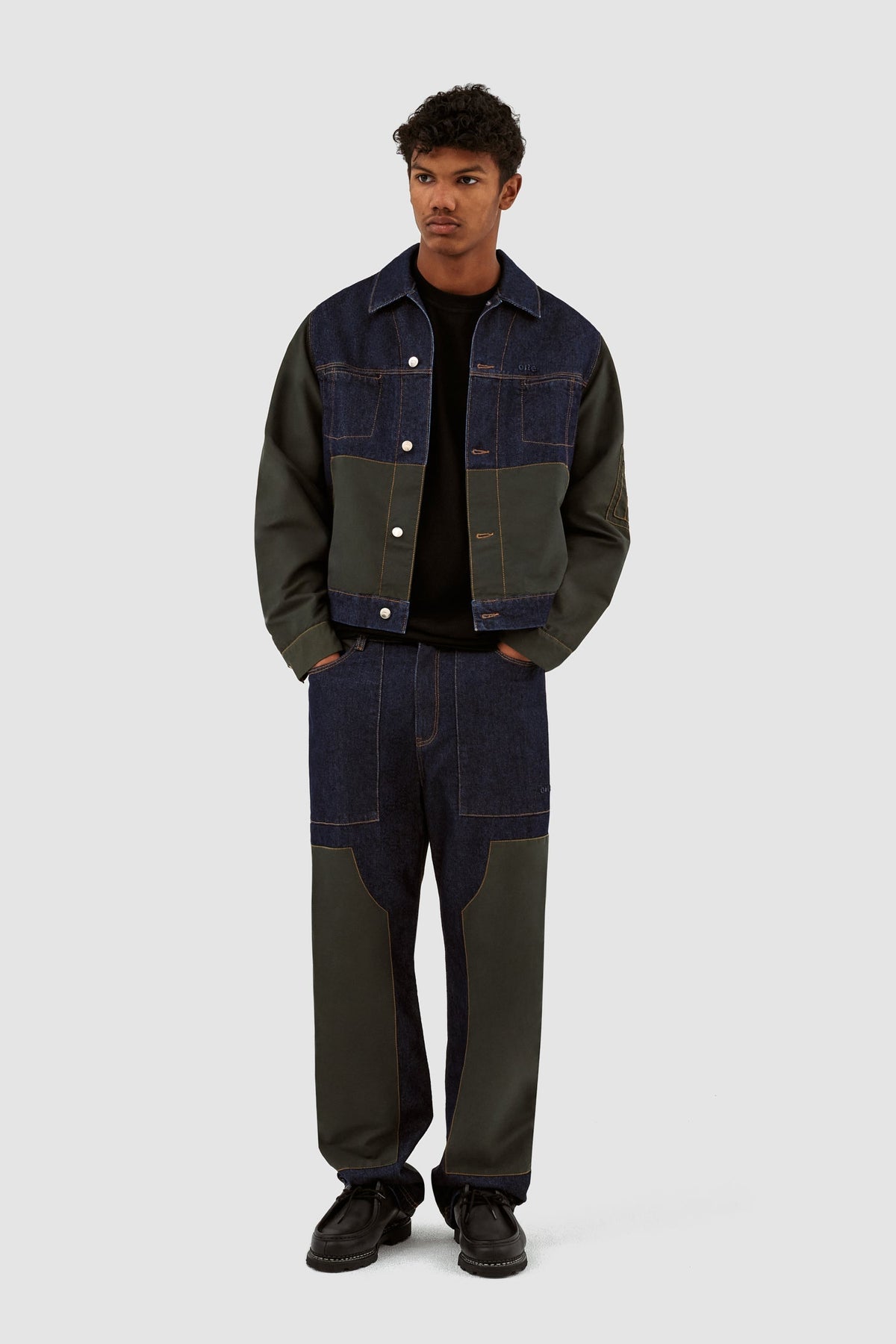 Pantalon Jones Multi - Denim/Green