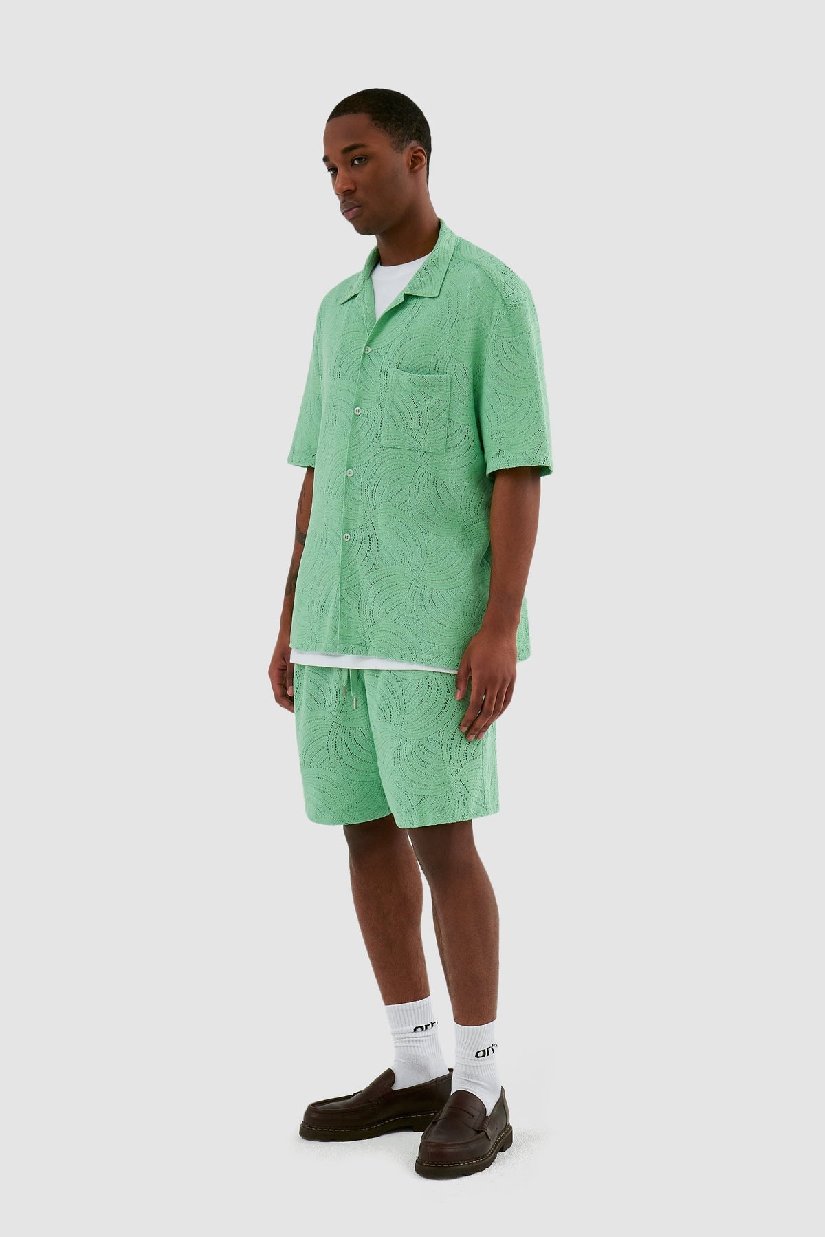 Chemise en crochet Stan - Vert