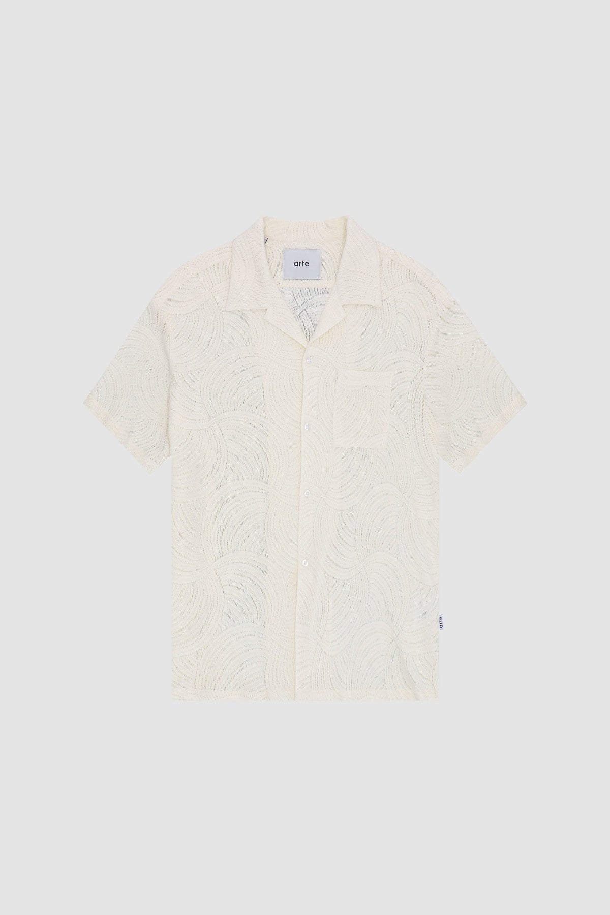 Chemise en crochet Stan - Crème