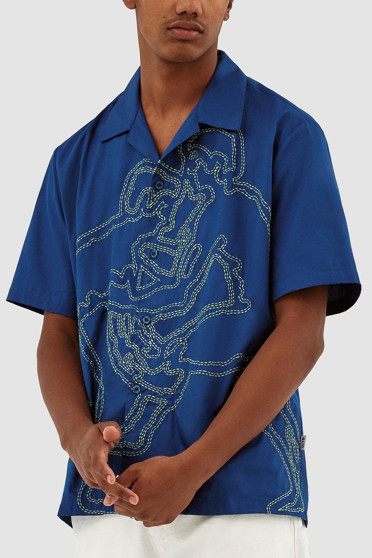 Chemise Scottie Fighter - Bleu