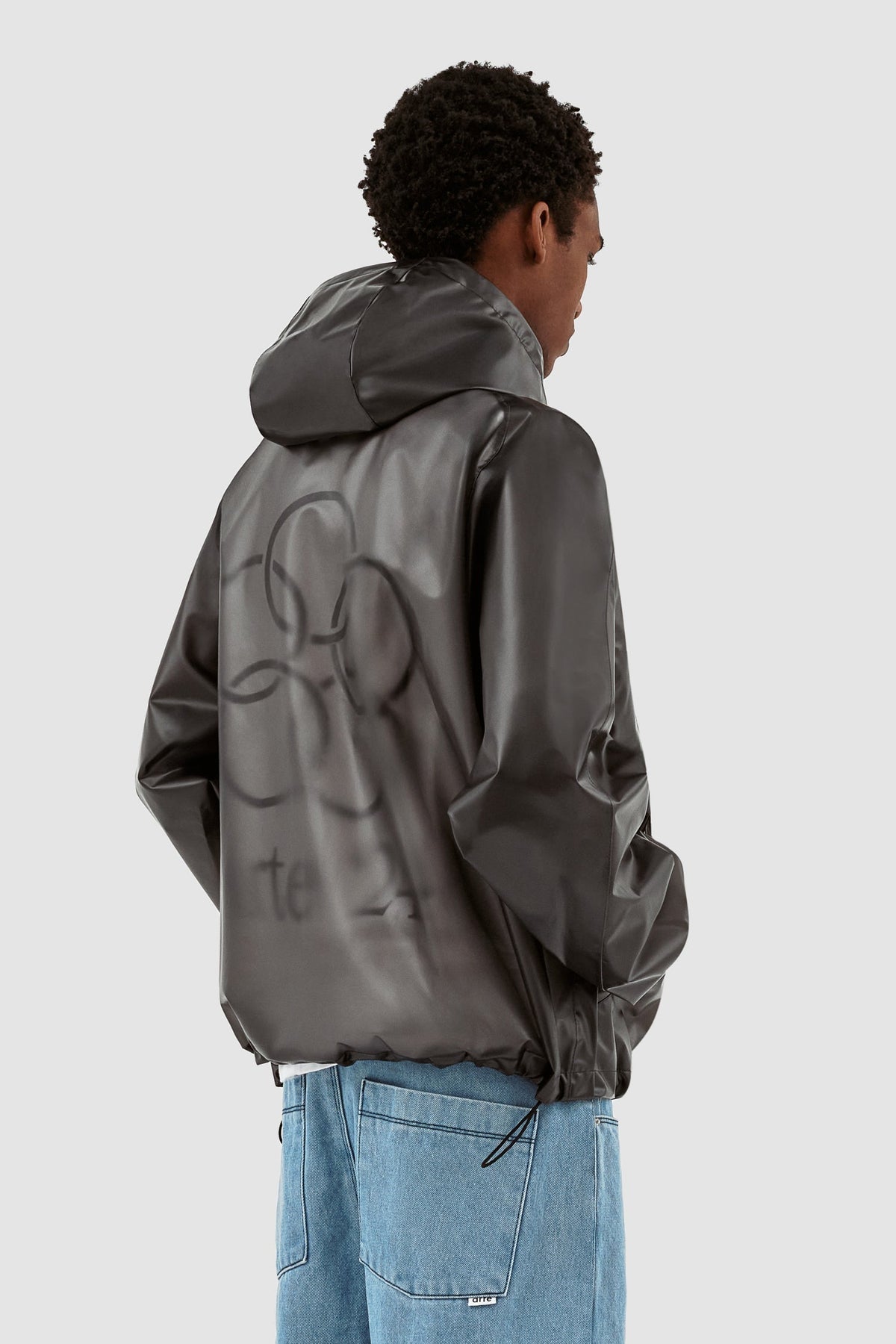 Veste Jim Translucide - Noir