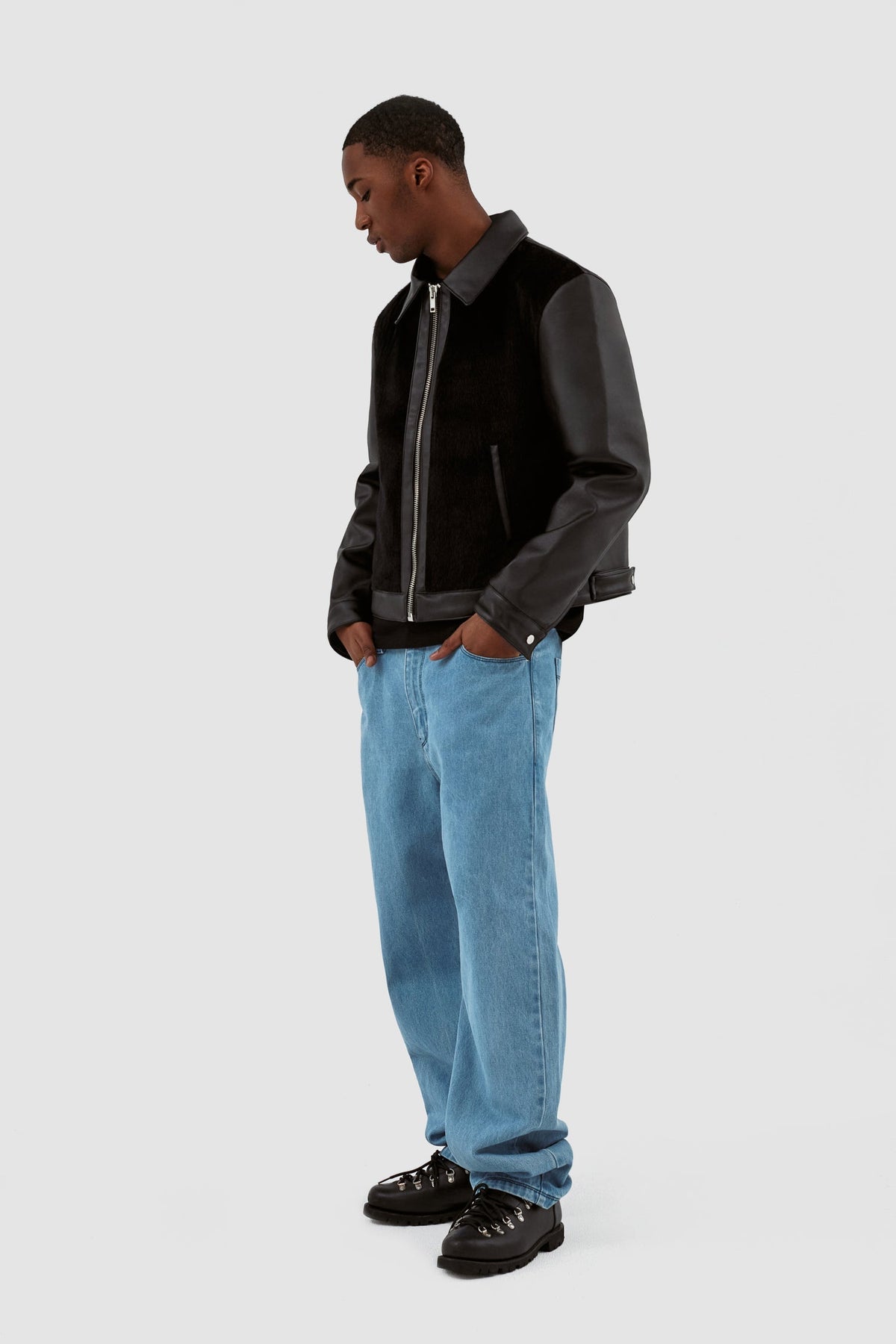 Veste double Jasper - Noir