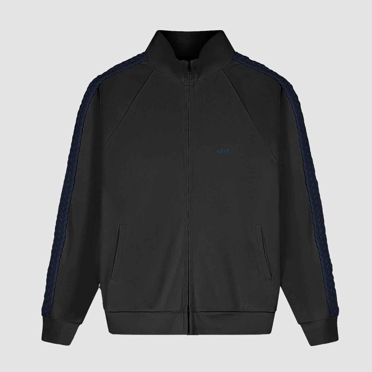 Veste à bandes tressées - Noir