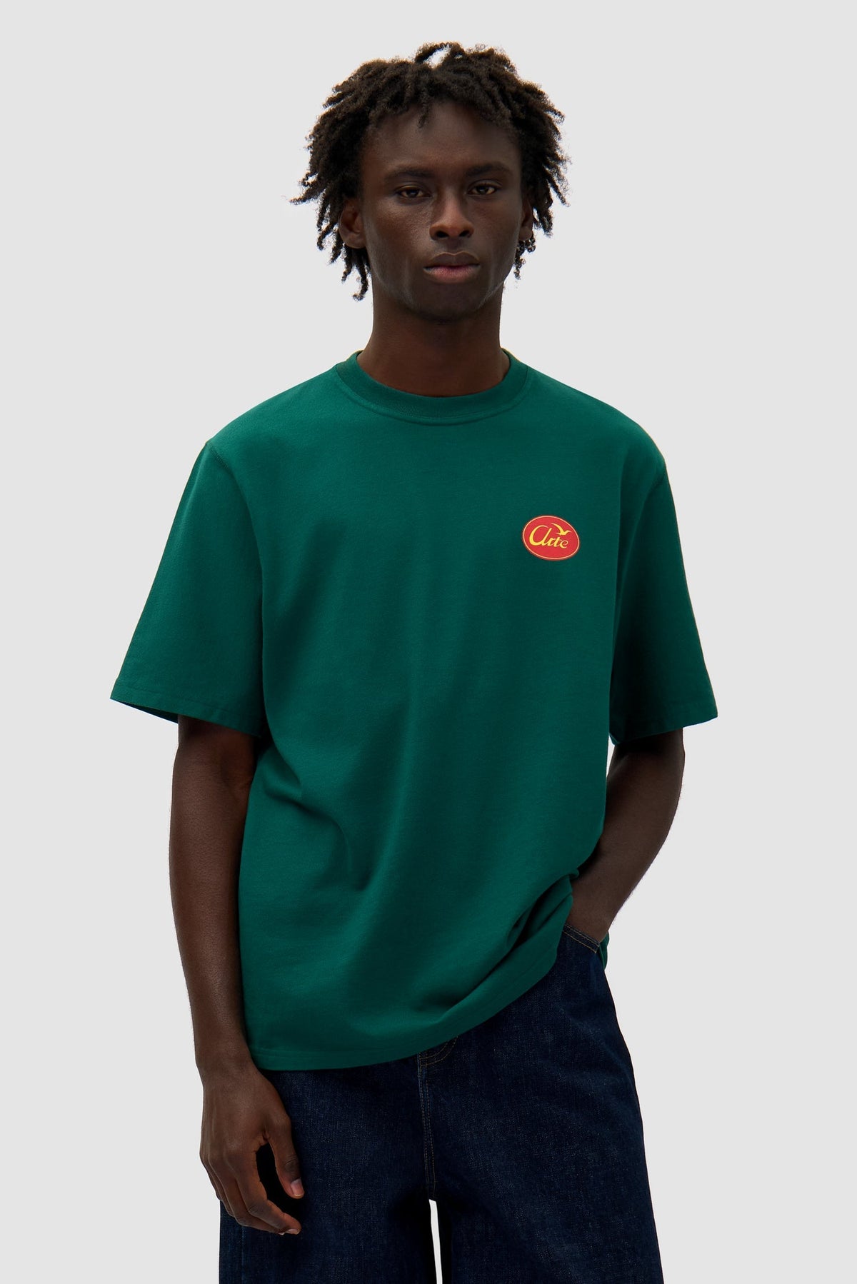 T-shirt Small Bird - Vert