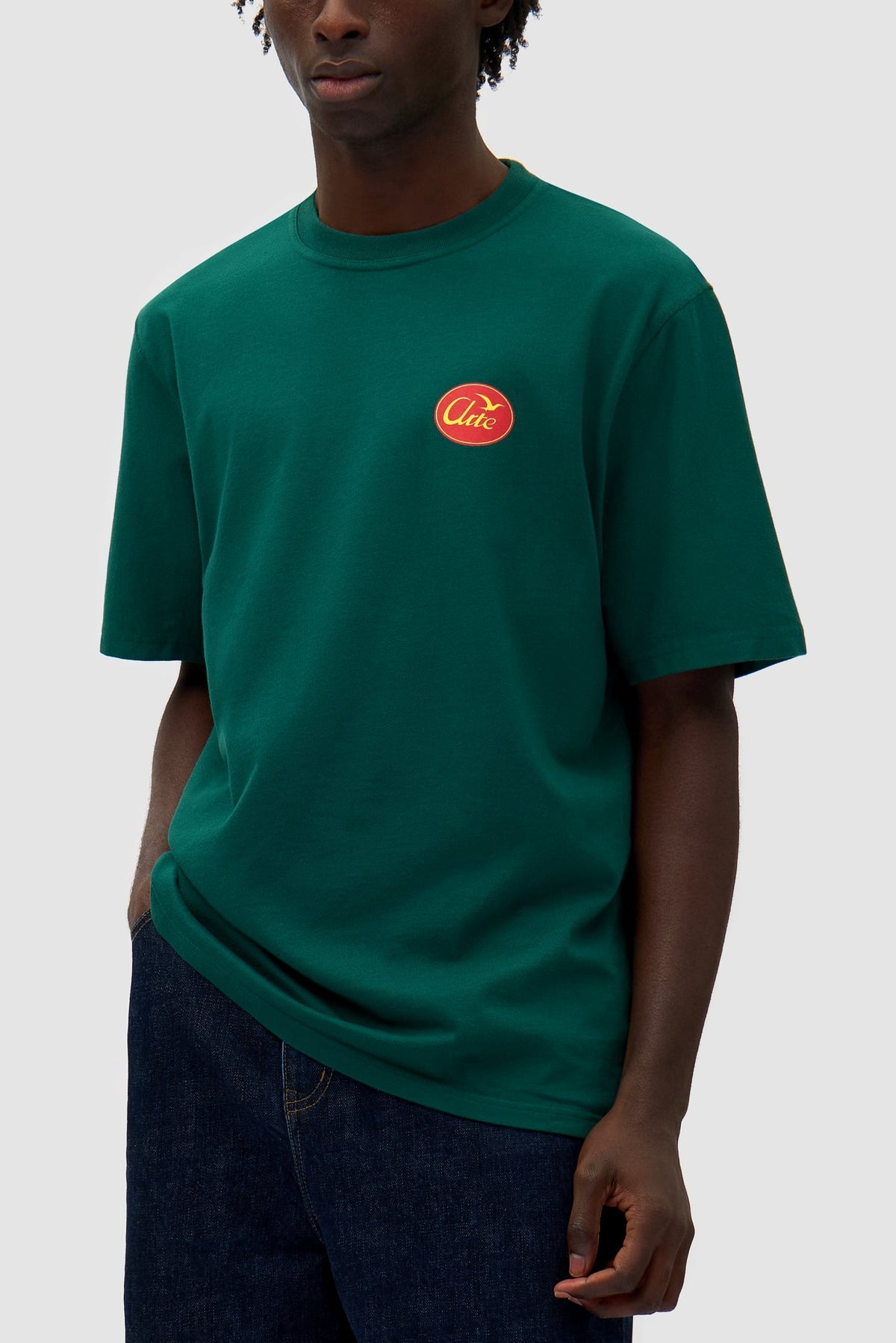 T-shirt Small Bird - Vert