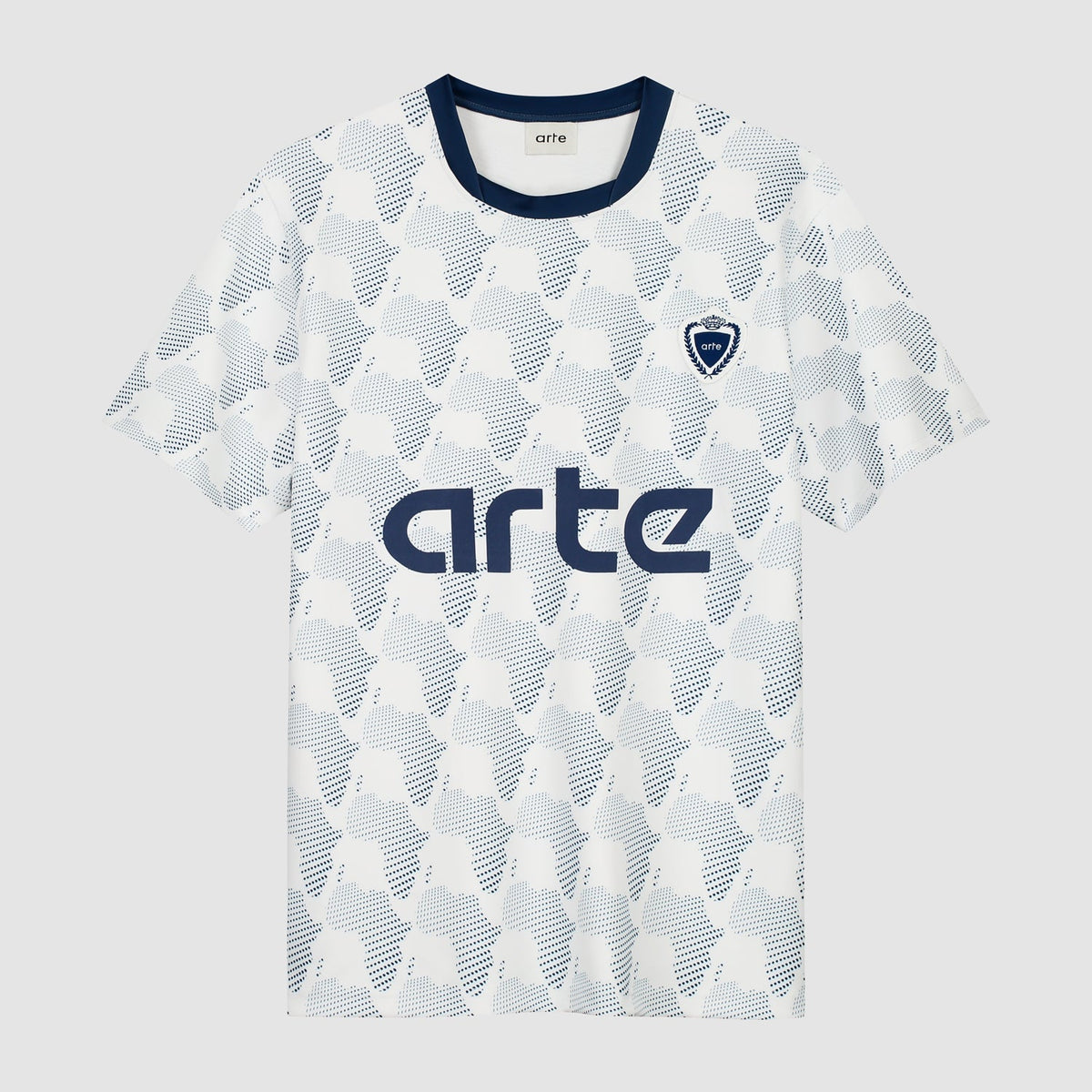 Footbal Shirt - Blanc/Marine