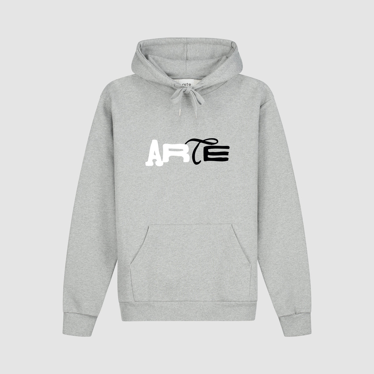 Sweat à capuche Duo Logo - Gris