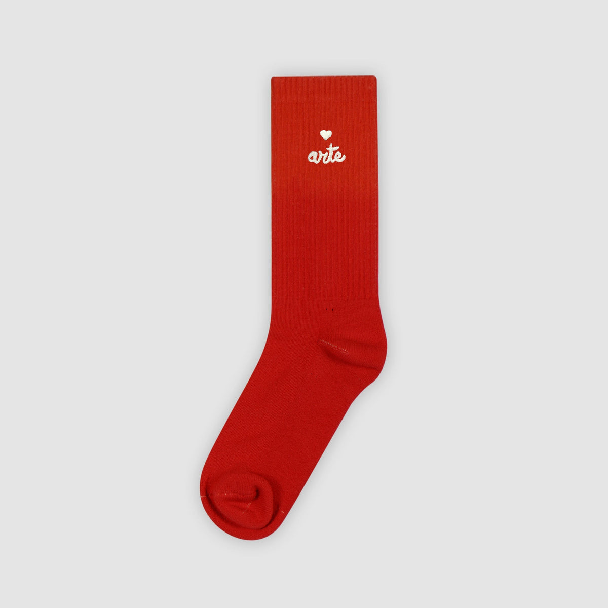 Chaussettes à logo en forme de cœur - Rouge