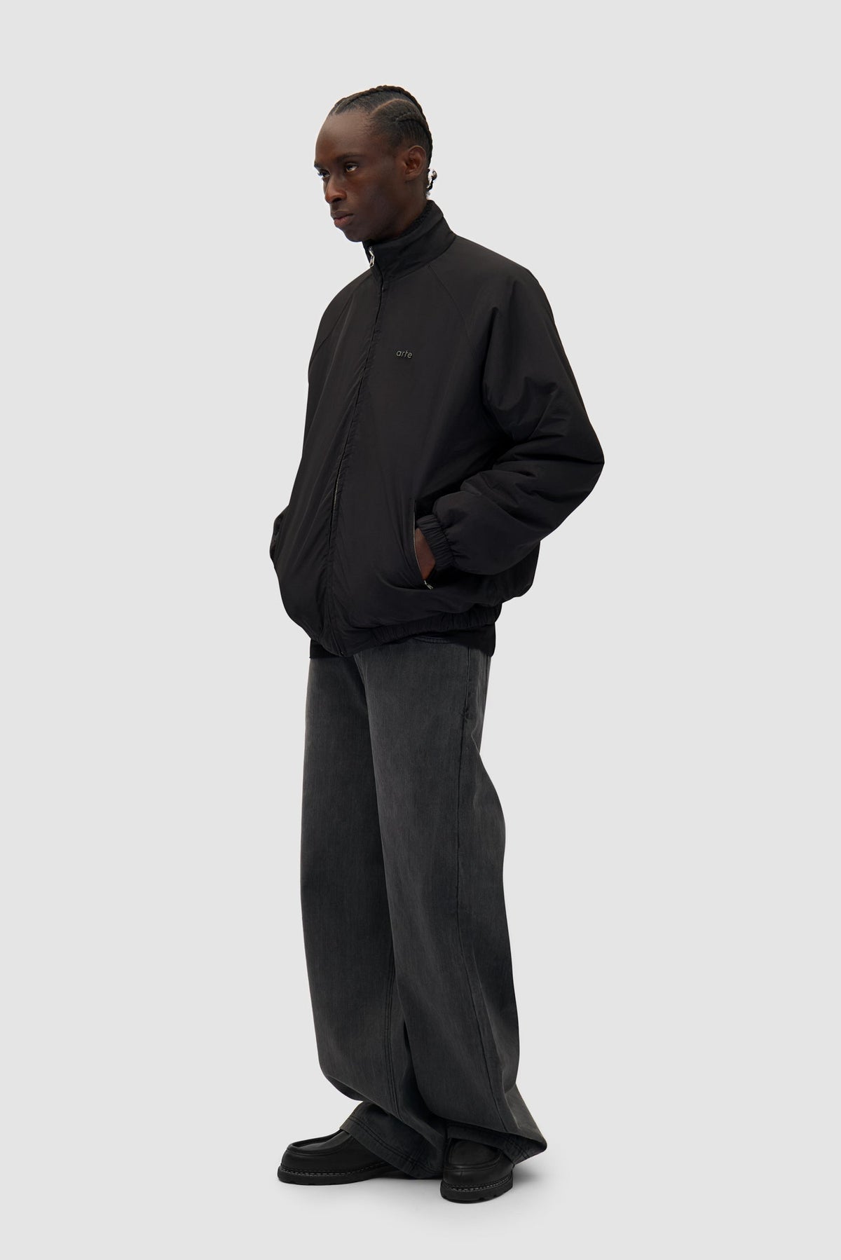 Veste polaire réversible - Noir