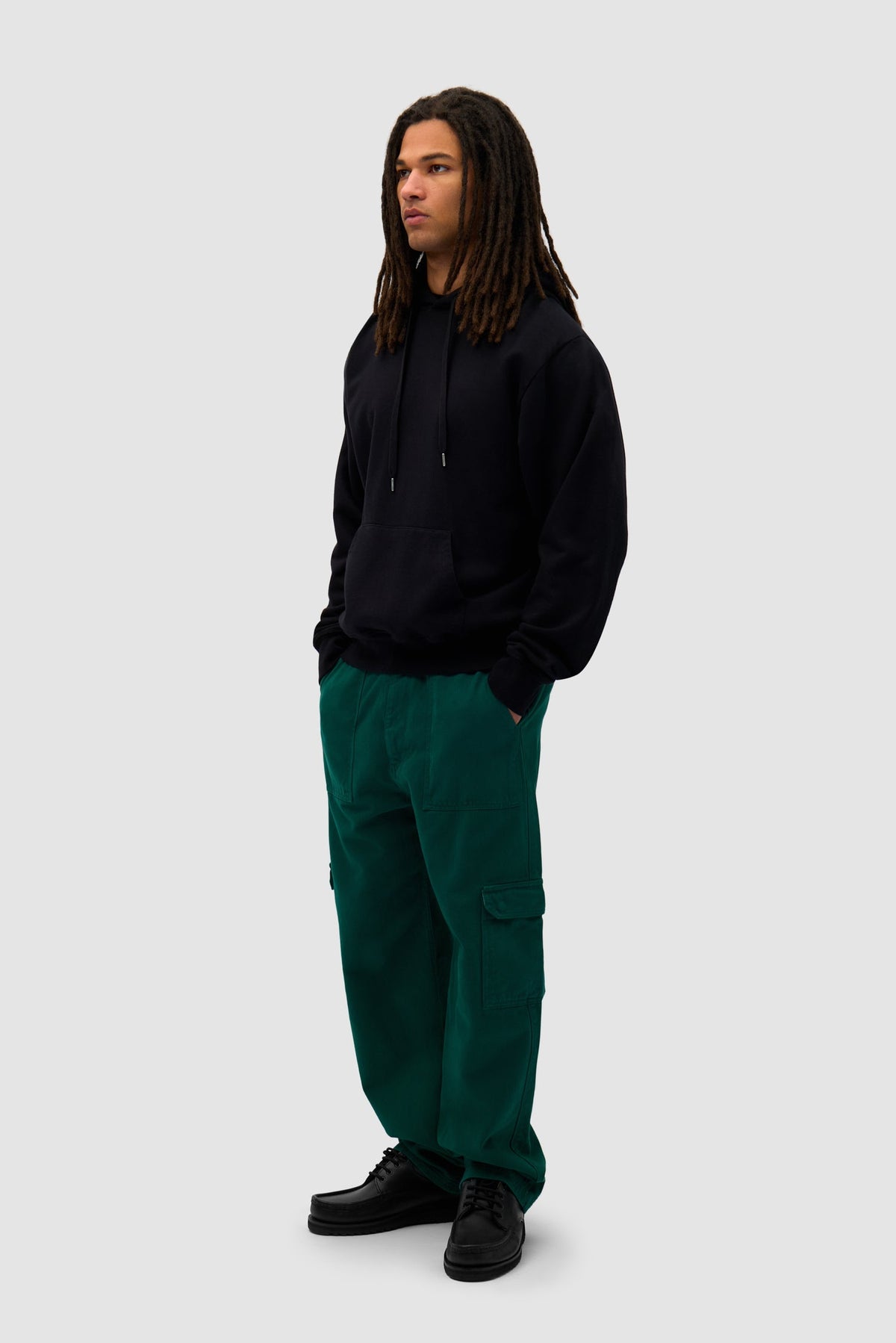 Pantalon cargo - Vert