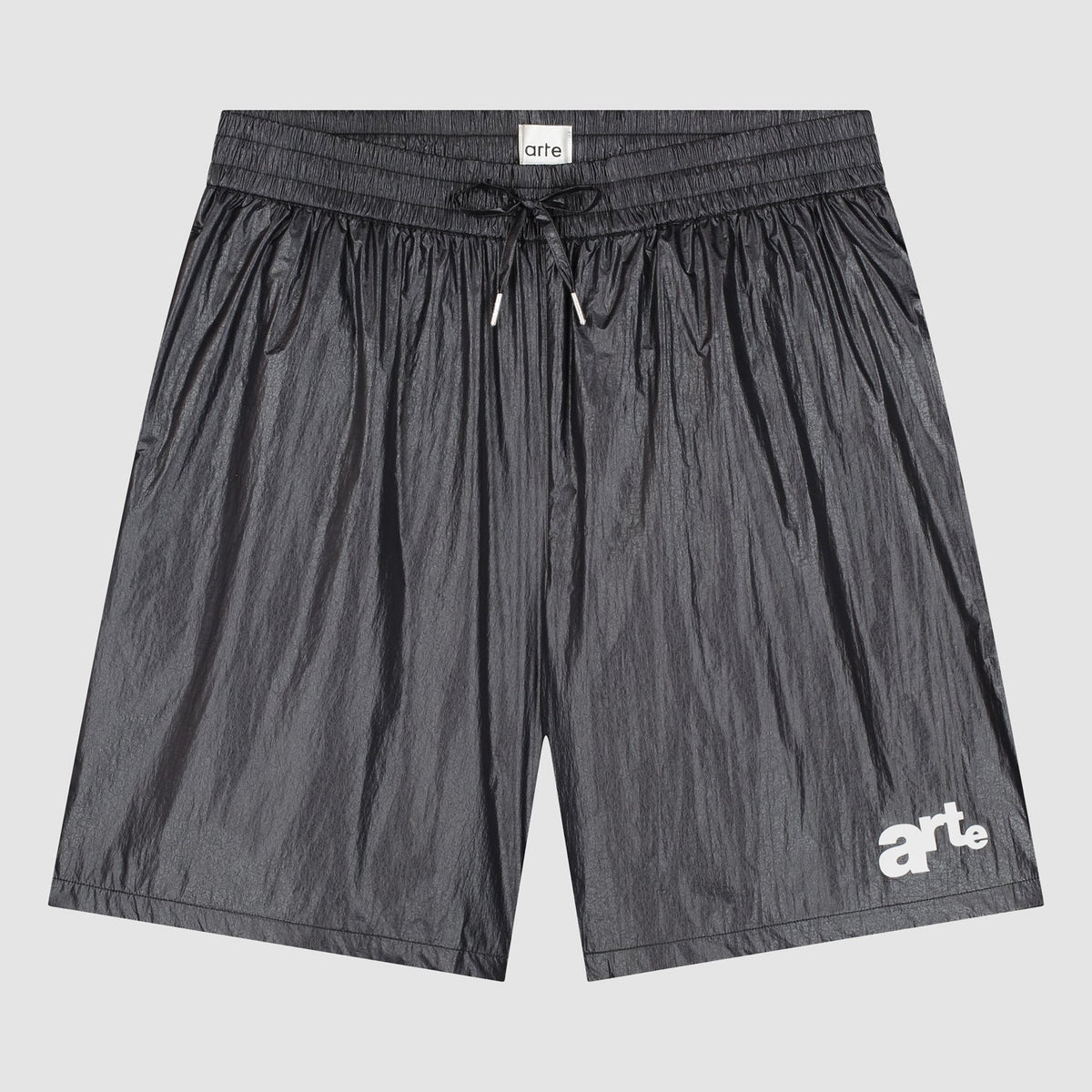 Short à grand logo - Noir