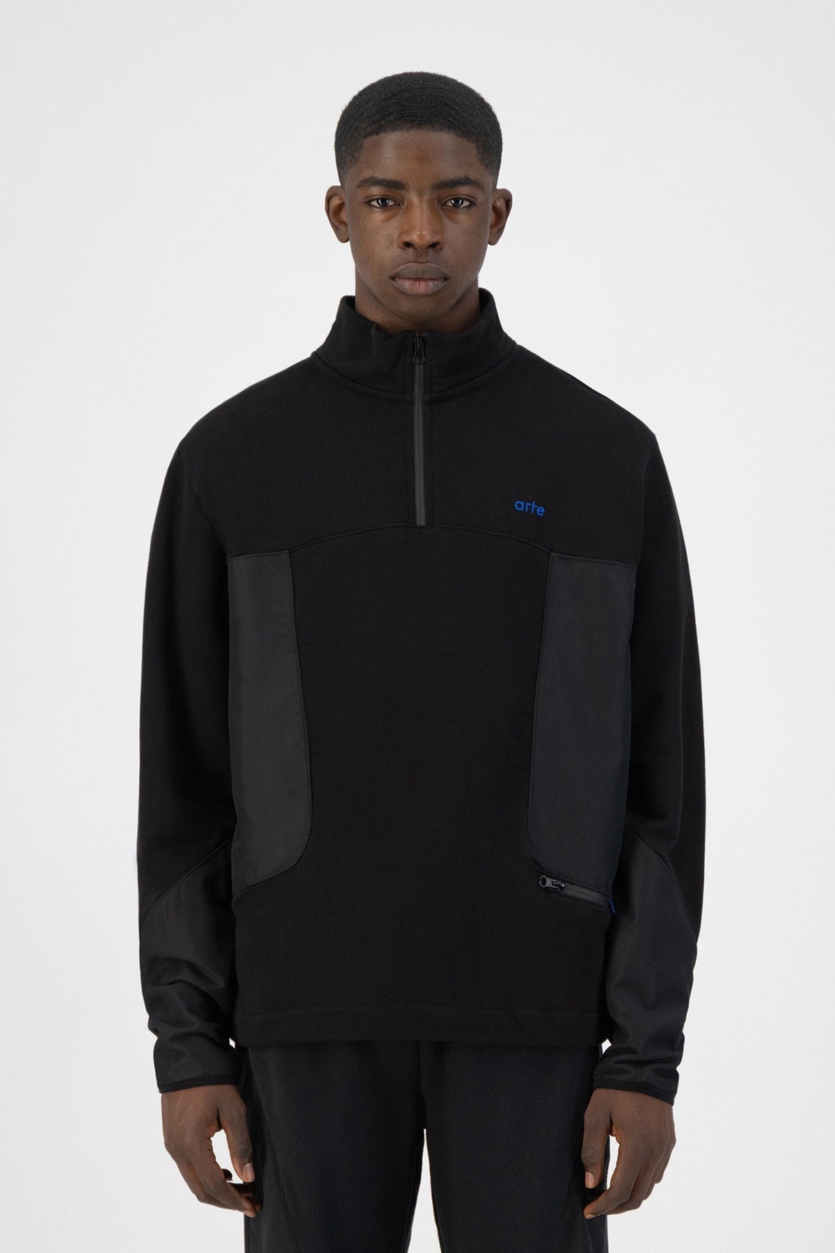 Pull à col ras du cou Cali - Noir