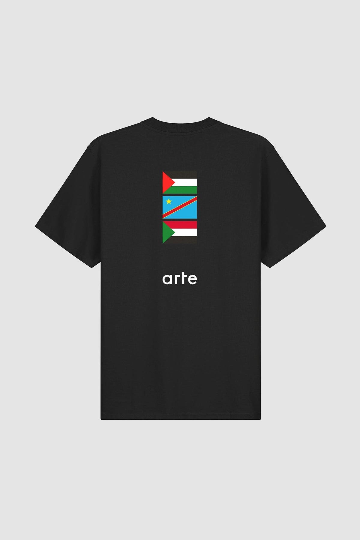 T-shirt Design For Humanity - Noir