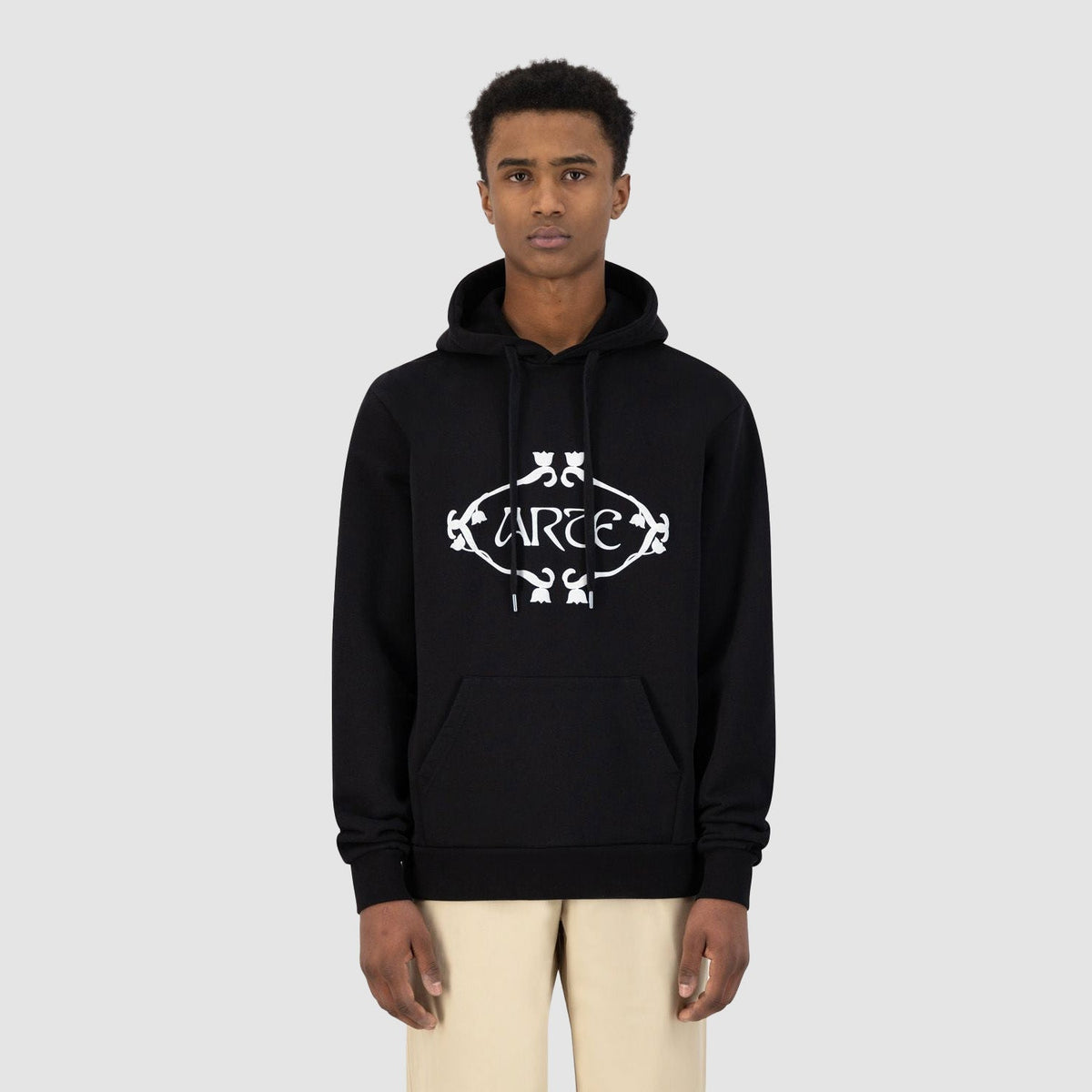Horta Logo Orna Hoodie - Noir